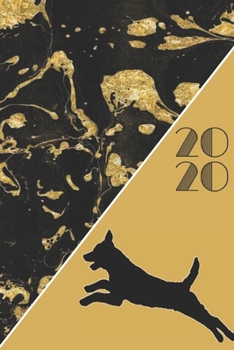 2020: 2020 Sunday Start Monthly Calendar and Organizer | Belgian Shepherd Gift for Women