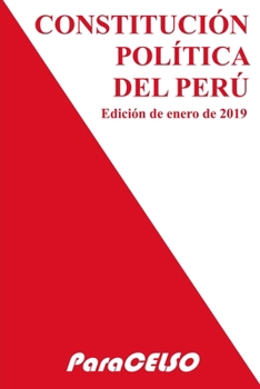 Paperback Constituci?n Pol?tica del Per? [Spanish] Book