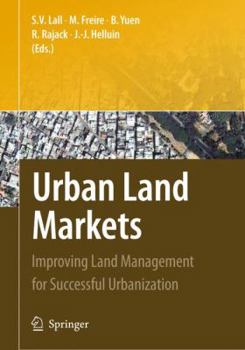Hardcover Urban Land Markets: Improving Land Management for Successful Urbanization Book