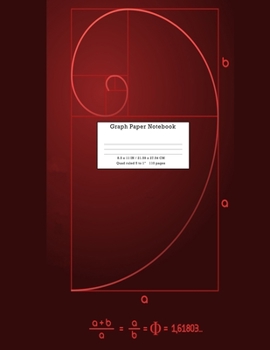 Paperback Graph Paper Notebook Grid Paper Notebook 110 Sheets Large 8.5 x 11 Quad Ruled 5x5 Book