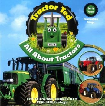 Paperback T Ted All about Tractors New Book