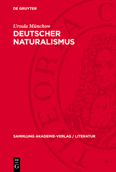 Hardcover Deutscher Naturalismus [German] Book