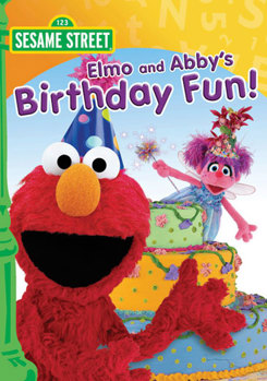 DVD Sesame Street: Elmo & Abby's Birthday Fun Book