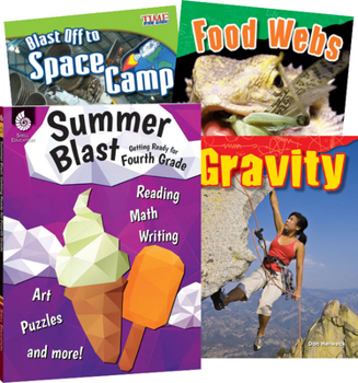 Paperback Learn-At-Home: Summer Science Bundle Grade 4 Book