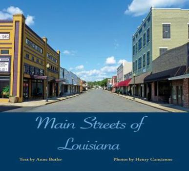 Hardcover Main Streets of Louisiana Book