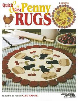 Paperback Quick & Easy Penny Rugs Book