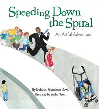 Hardcover Speeding Down the Spiral: An Artful Adventure Book