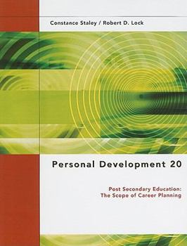 Paperback Personal Development 20: Post Secondary Education: The Scope of Career Planning Book