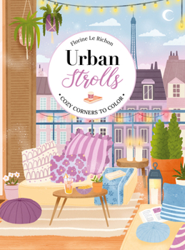 Paperback Urban Strolls: Cozy Corners to Color Book