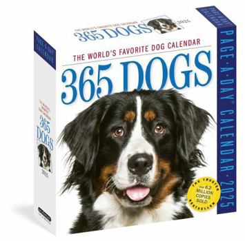 Calendar 365 Dogs Page-A-Day(r) Calendar 2025: The World's Favorite Dog Calendar Book