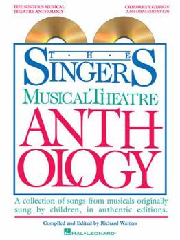 Paperback Singer's Musical Theatre Anthology - Children's Edition: CDs Only Book