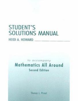 Paperback Mathematics All Around Student's Solutions Manual Book