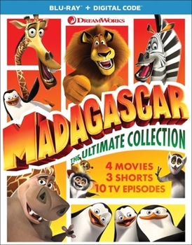 Blu-ray Madagascar: The Ultimate Collection Book
