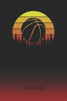 Notebook: Basketball Player Blank Wide Ruled Lined Paper Notepad | Writing Pad Journal | Assignments Taking Class Notes Homework Studying Math Science ... & University Organizer | Student Teacher