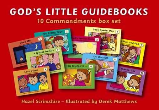 Paperback God's Little Guidebooks - Box Set: 10 Commandments Box Set Book