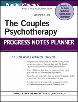 Paperback The Couples Psychotherapy Progress Notes Planner Book