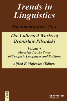 Hardcover Materials for the Study of Tungusic Languages and Folklore Book