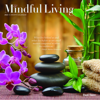 Calendar Mindful Living 2023 Square Brush Dance Book