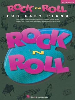 Paperback Rock 'n Roll for Easy Piano Book