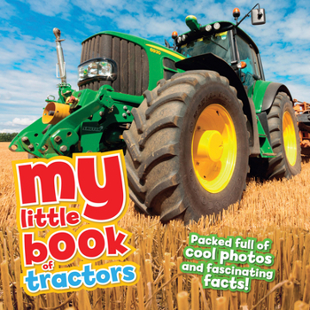 Hardcover My Little Book of Tractors Book