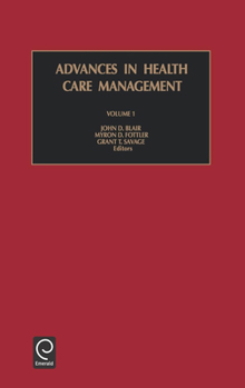 Hardcover Advances in Health Care Management Book