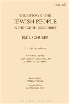 Paperback The History of the Jewish People in the Age of Jesus Christ: Volume 3.II and Index Book