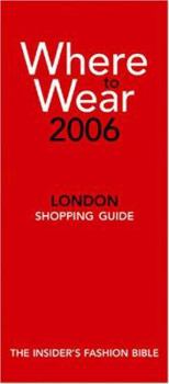 Paperback Where to Wear London Book