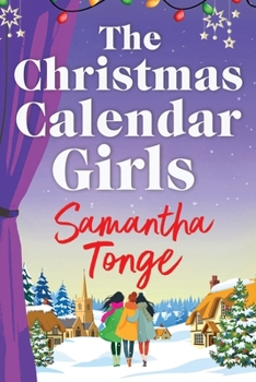 Paperback The Christmas Calendar Girls [Large Print] Book