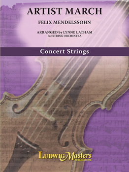 Paperback Artist March: Conductor Score & Parts (Latham Music) Book