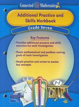 Paperback Prentice Hall Connected Mathematics Grade 7 Additional Practice Workbook 2006 Book