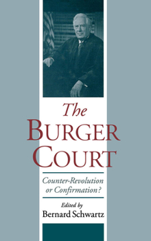 Hardcover The Burger Court Book