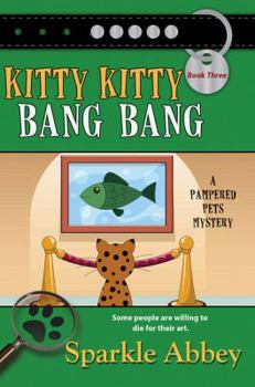 Hardcover Kitty Kitty Bang Bang [Large Print] Book