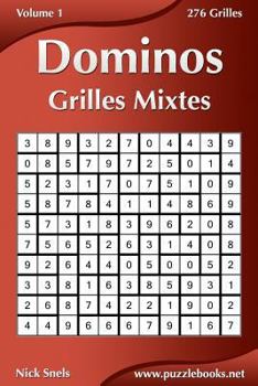 Paperback Dominos Grilles Mixtes - Volume 1 - 276 Grilles [French] Book