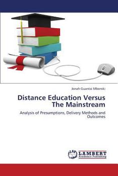 Paperback Distance Education Versus the Mainstream Book