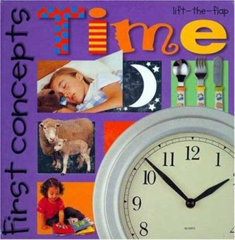 Hardcover First Concepts Large - Time Book