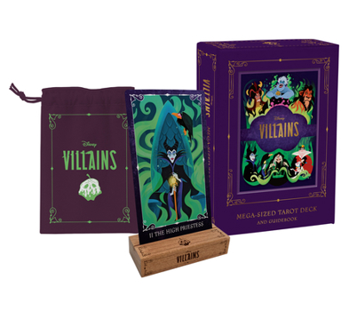 Cards Mega-Sized Tarot: Disney Villains Tarot Deck and Guidebook Book