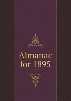 Paperback Almanac for 1895 Book