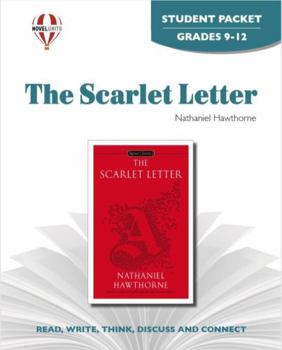 Paperback The Scarlet Letter - Student Packet by Novel Units Book