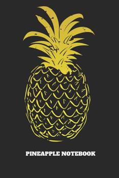 Pineapple Notebook: Yellow Gold Gradient Blank Line Pineapple Notebook / Journal Gift (6 x 9 - 110 blank pages)