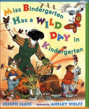 Hardcover Miss Bindergarten's Wild Day Book