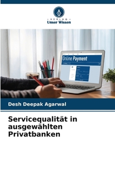 Paperback Servicequalität in ausgewählten Privatbanken [German] Book