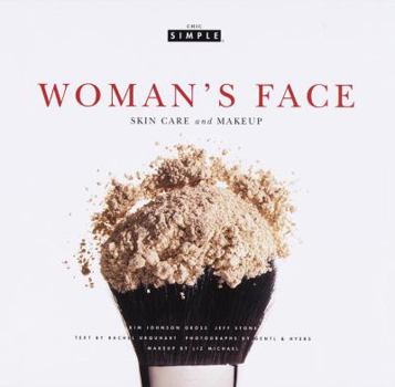 Hardcover Woman's Face: Skin Care and Makeup Book