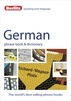 Paperback Berlitz German Phrase Book & Dictionary Book