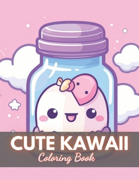 Cute Kawaii Coloring Book for Kids: Relaxing and Adorable Designs for All Ages