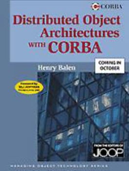 Electronics Distributed Object Architectures with CORBA Book