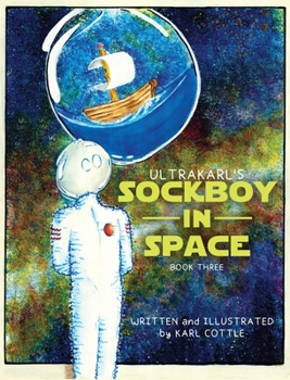 Hardcover Sockboy in Space Book