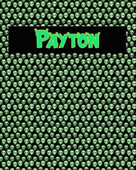 Paperback 120 Page Handwriting Practice Book with Green Alien Cover Payton: Primary Grades Handwriting Book