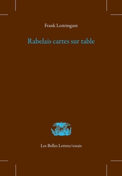 Paperback Rabelais Cartes Sur Tables [French] Book