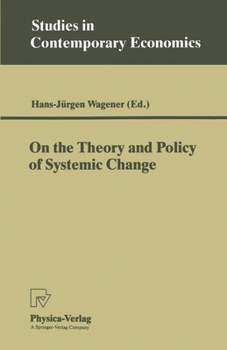 Paperback On the Theory and Policy of Systemic Change Book