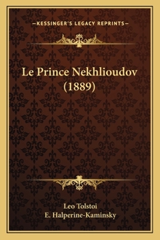 Paperback Le Prince Nekhlioudov (1889) [French] Book